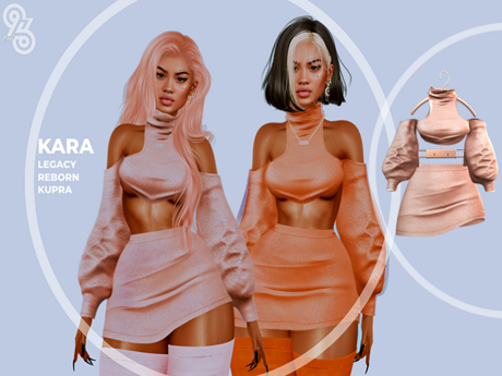 Second Life Marketplace - Four23 Kara Set Nude